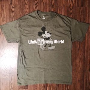 Olive WDW Mickey Tee